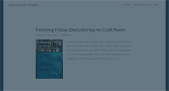 Desktop Screenshot of craftingmystories.com